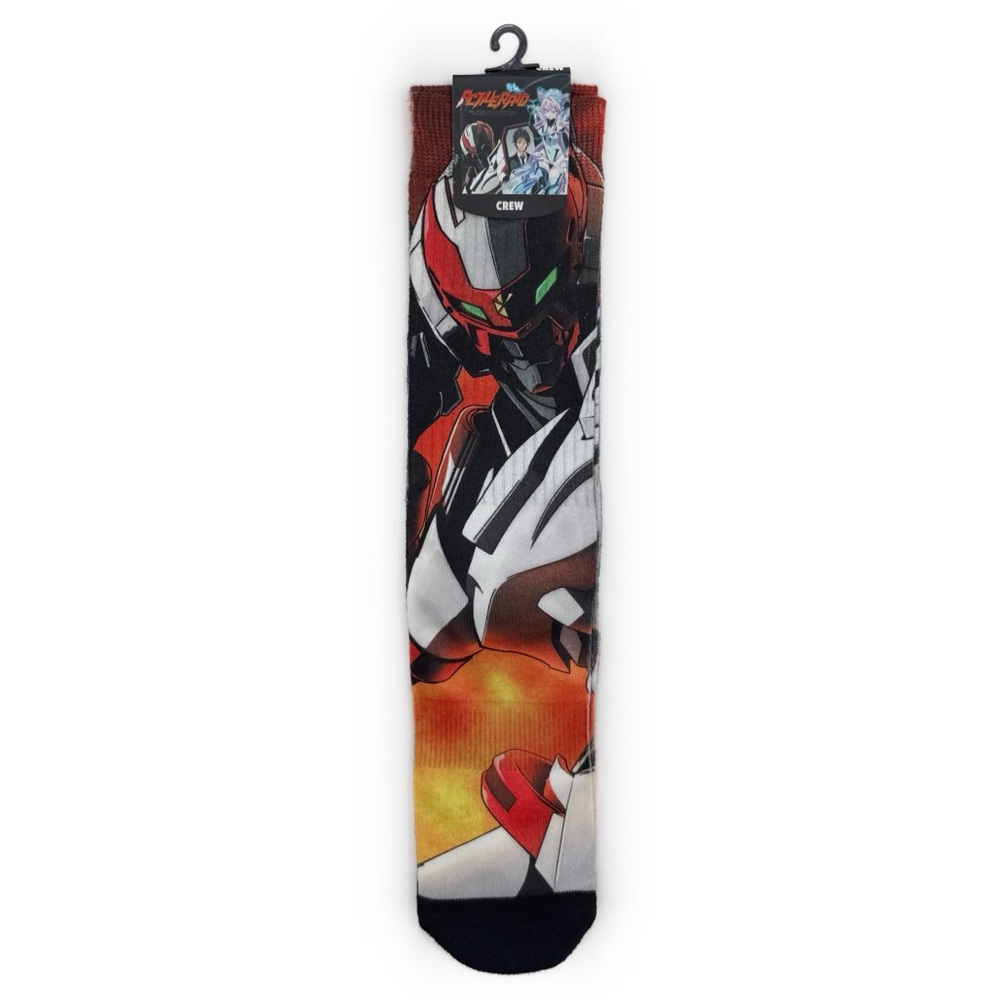 Active Raid Anime Crew Socks Cartoon Mens Fan Gift Takeru Kuroki